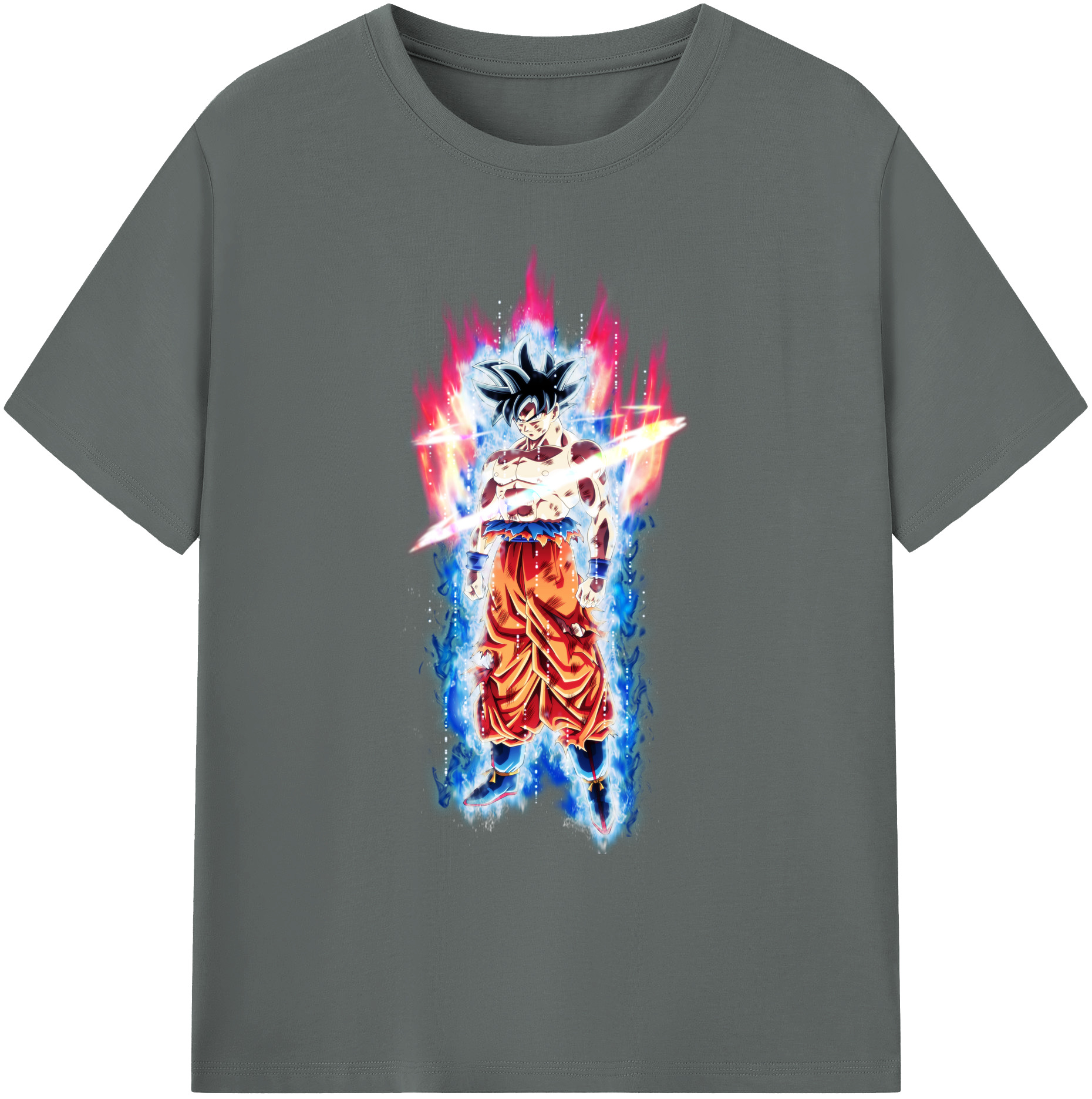 （画像用） ドラゴンボール 孫悟空（そん ごくう）Son Goku カカロット DRAGON BALL Kakarotto 綿100％ メンズ半袖Tシャツ｜肌触りやわらか＆通気性